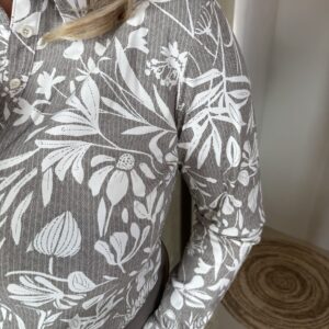 Mi Piace Travelstof Blouse 60840 Falcon Mona Florals Print