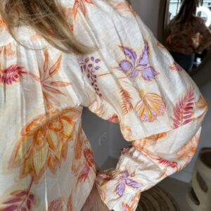 Alternative view of Blouse Dilara 18022 Peach Print
