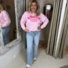 Sweater Q2242 Amour Club Zacht Roze