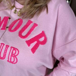 Sweater Q2242 Amour Club Zacht Roze