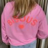 Sweater Q2186 Bissous Fuchsia Roze