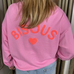 Sweater Q2186 Bissous Fuchsia Roze