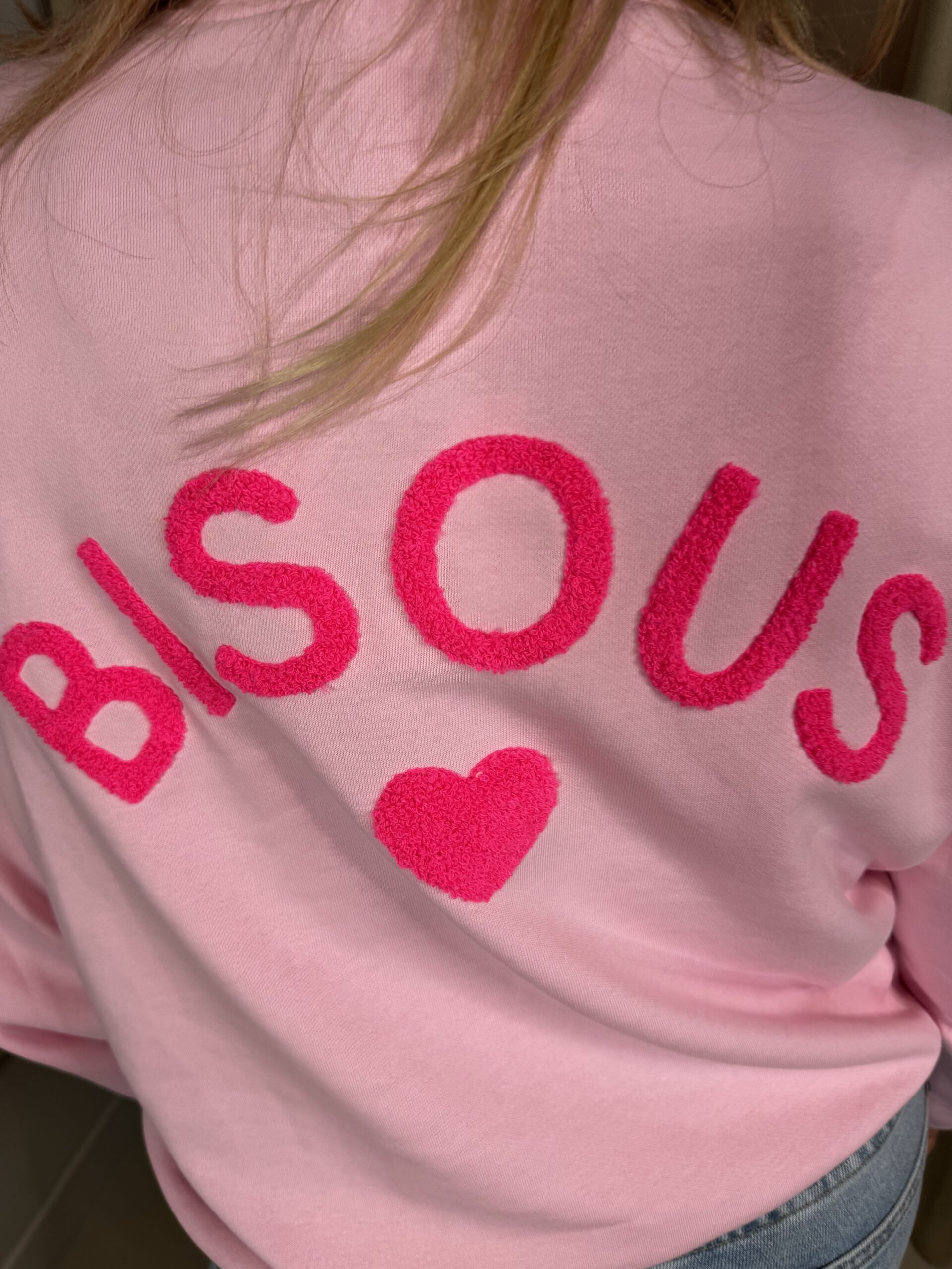 Sweater Q2186 Bissous Zacht RozeSweater Q2186 Bissous Zacht Roze