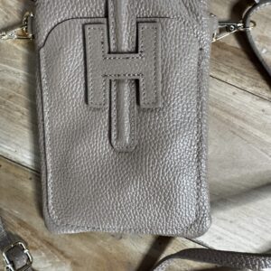 Leren Tas Holly Camel