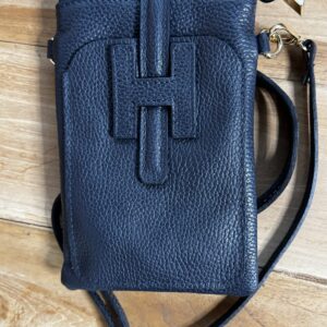 Leren Tas Holly Donker Blauw