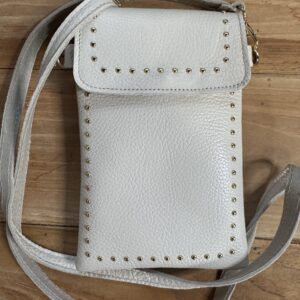 Leren Tas Donna Zand Studjes