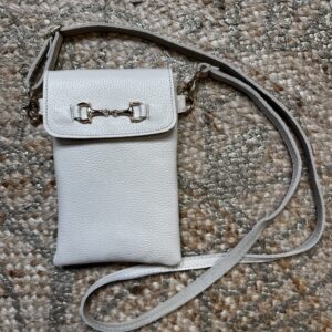 Leren Tas Gwen Zand Horsebit