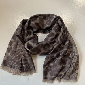 Mooie Sjaal 9418 Panter Goud