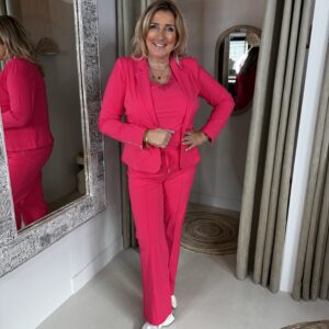 Alternative view of Angelle Milan Travelstof Blazer 1165 Ritsjes Pink
