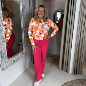 Angelle Milan Travelstof Blouse 1615P Fragments