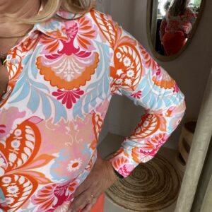 Alternative view of Angelle Milan Travelstof Blouse 1615-1152