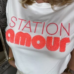 Alternative view of T-Shirt Amour Q1217 Koraal Opdruk