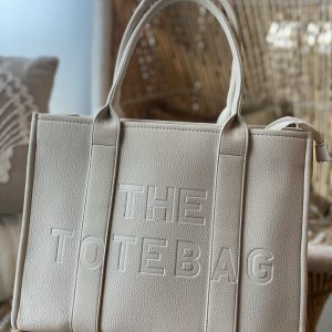 Alternative view of Tote Bag 40085 Large-PU Leer Beige