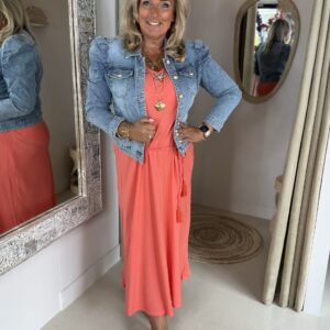 Spijkerjasje 16405 met Leuke Pofmouw