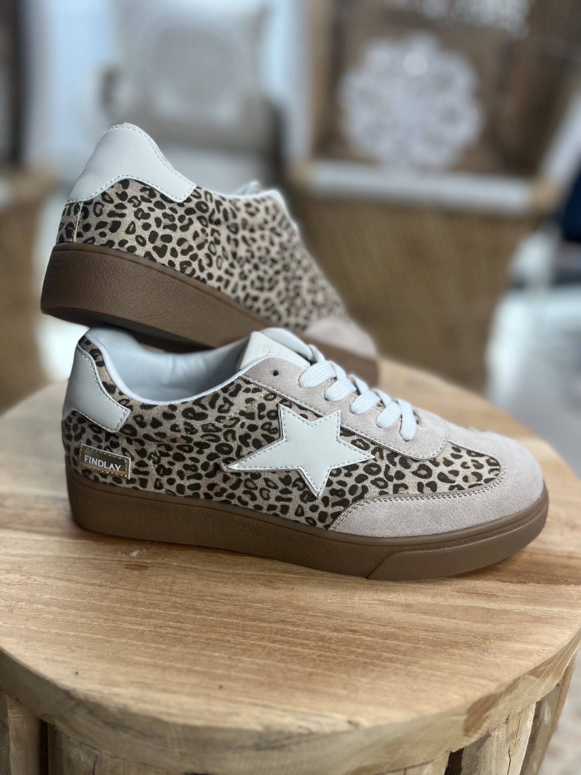 Sneaker FY1020 Leopard Ster Via Villaggio