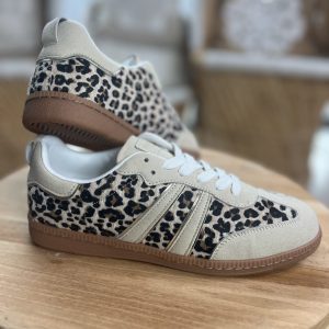 Sneaker FY0966 Leopard Beige Via VIllaggio