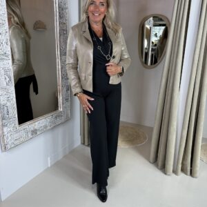 Alternative view of Jumpsuit Diva 22715 Zwart