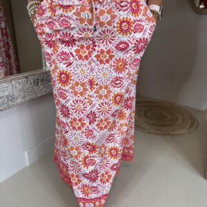 Alternative view of Mi Piace Travelstof Rok 202123 Tiles Print Fuchsia