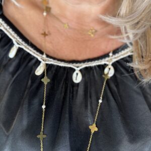 Alternative view of Viscose Top 75051 Shell Zwart