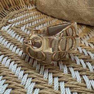 Leuke Stretch Riem DD Goud
