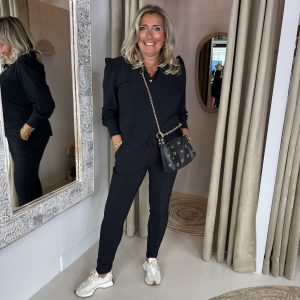 Triple Nine Travelstof Broek 2101 Zwart