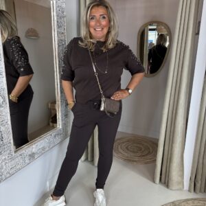 Alternative view of Leren Tas Lara Bronze