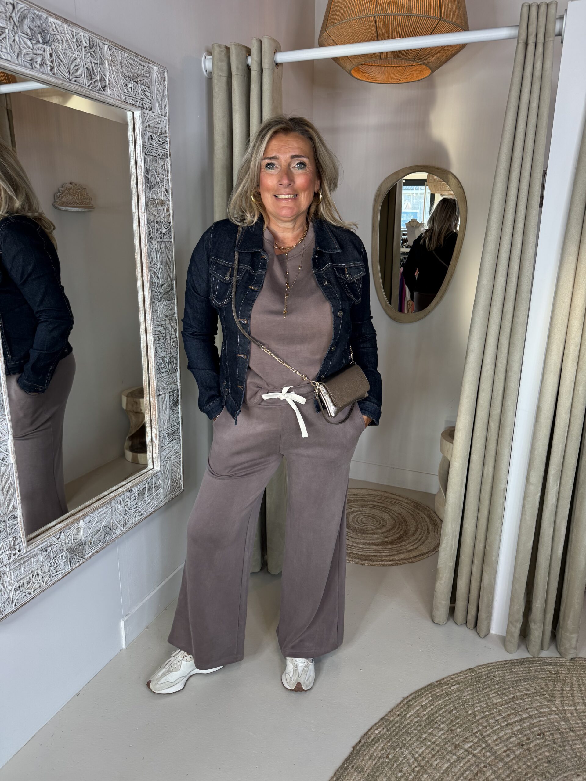 Spijkerjas ZZ087 Donker Blauw