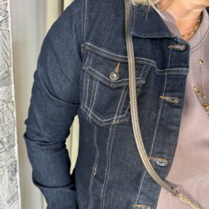 Alternative view of Spijkerjas ZZ087 Donker Blauw