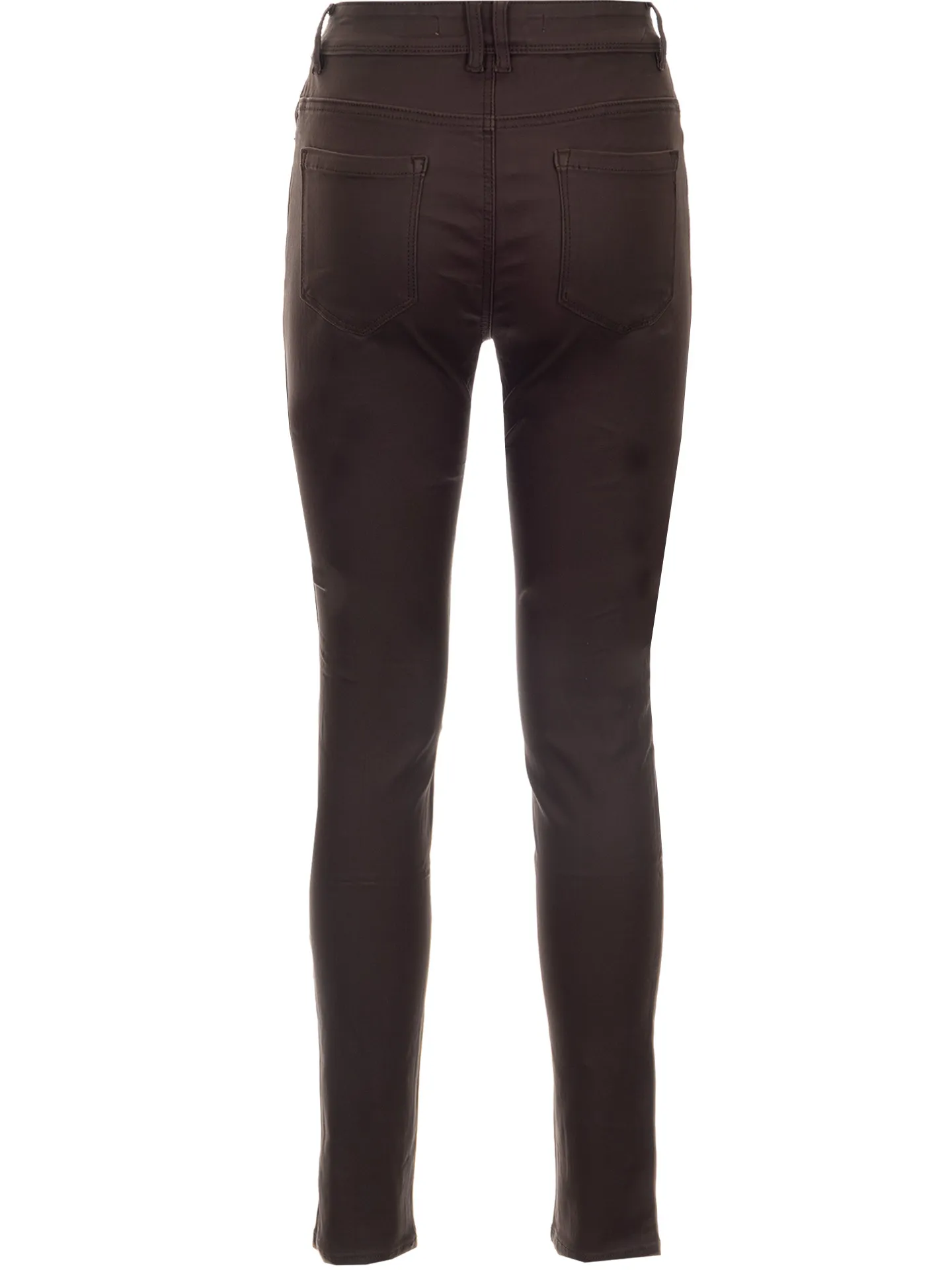 Leatherlook Broek Norfy K516 Bruin - Afbeelding 3