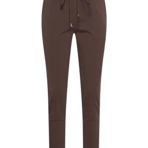 Alternative view of Mi Piace Dikkere Travelstof Broek Skinny 202134 – Espresso