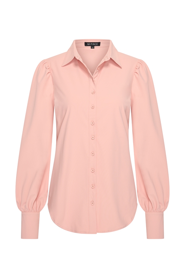 Mi Piace Travelstof Blouse 202037– Mellow Rose via villaggio