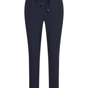 Alternative view of Mi Piace Bonded Travelstof Broek 202632 Donker Blauw