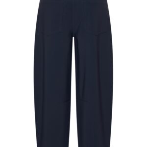 Mi Piace Bonded Travelstof Balloon Broek 202761 Donker Blauw Via Villaggio