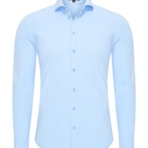 Alternative view of Mi Piace Travelstof Overhemd 202010 Light Blue Voor HEREN