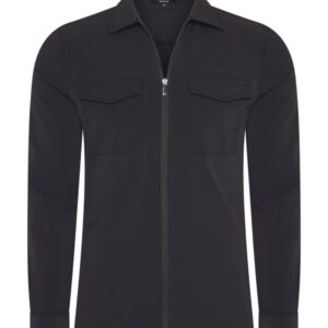 Alternative view of Mi Piace Travelstof Overshirt 202014 Zwart Voor HEREN