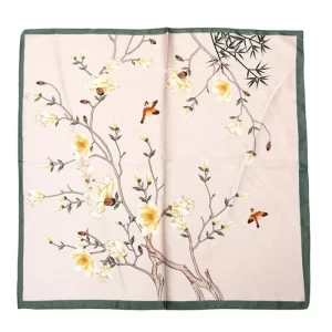 Alternative view of Zijdezacht Vierkant Sjaaltje 70715 Sage