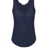 Triple Nine Travelstof Top Lace 6913 Donker Blauw via villaggio
