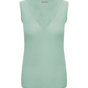 Triple Nine Cashmere Top 9005 Sage via villaggio