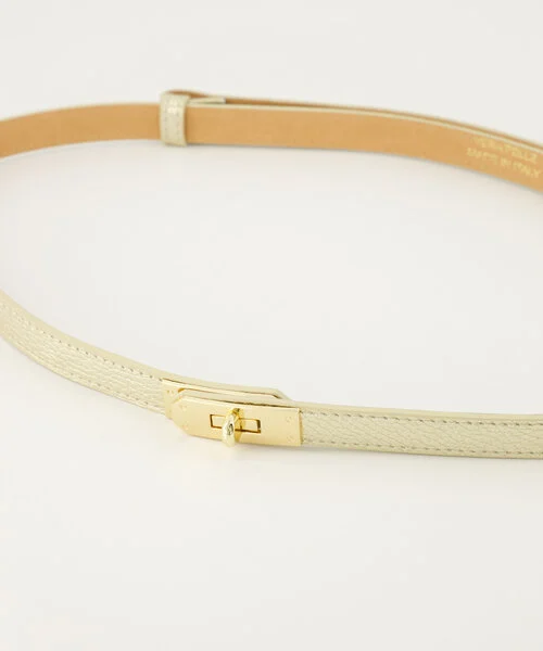 Leren Riem Hanna Goud - Afbeelding 4