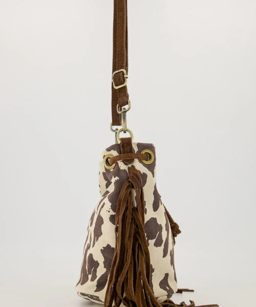 Leren tas Hazel Cow - Afbeelding 9