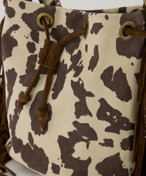 Leren tas Hazel Cow - Afbeelding 3