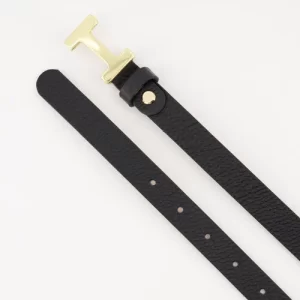 Alternative view of Leren Riem Hera Croco Zwart