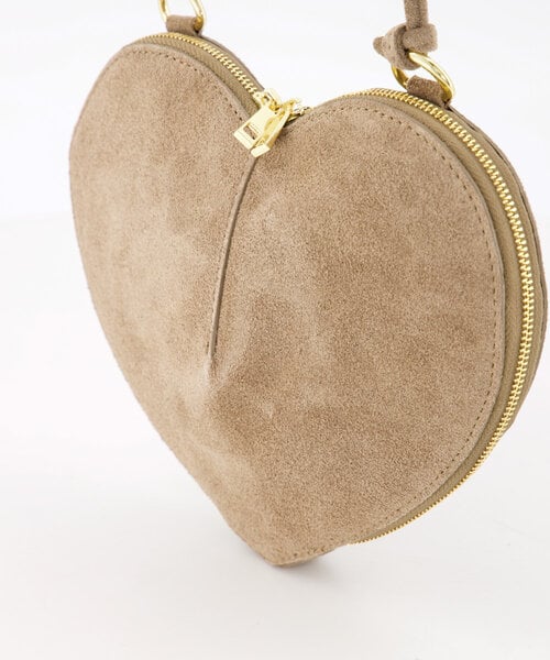 Suede tas Lamour Taupe - Afbeelding 8