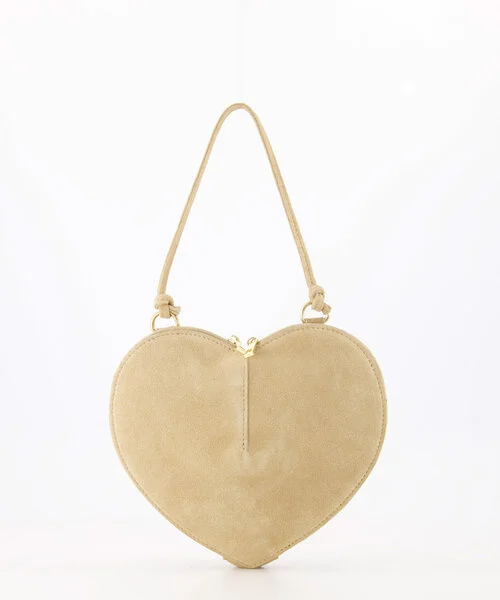 Suede tas Lamour Zand - Afbeelding 2