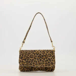 Alternative view of Leren Tas Lara Leopard