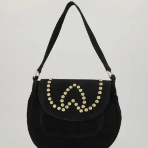Suede tas Winoma Zwart