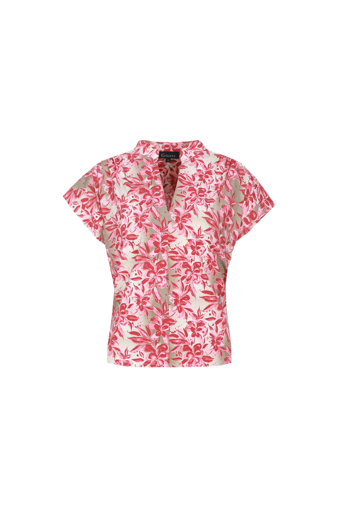 G-Maxx Travelstof Top Devon Sand Pretty Pink - Afbeelding 2