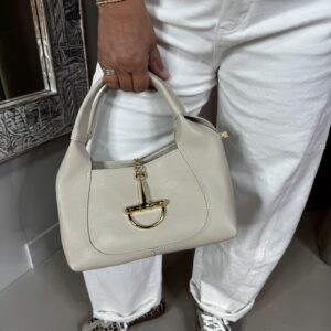 Leren Tas Reno de Luxe Zand