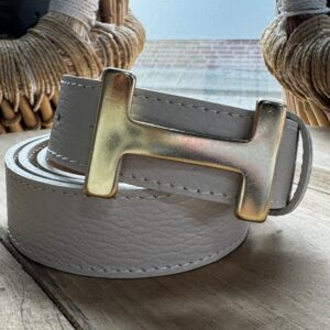 Leren Riem Hera Zand