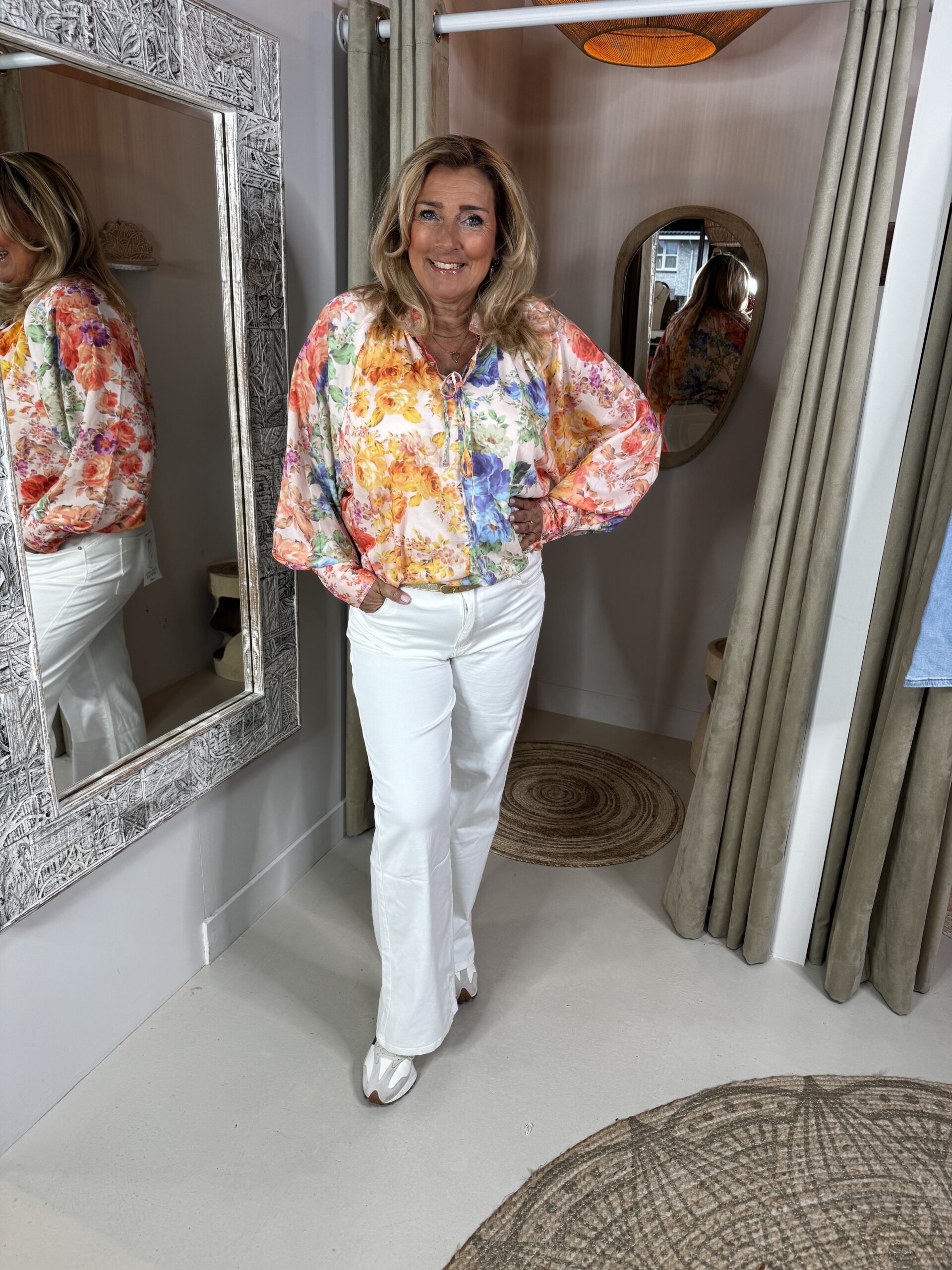 Blouse Sarti Luxe Glans Viscose – Print 285